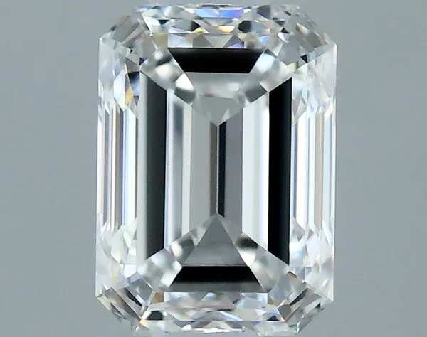 0.41ct EMERALD F VVS1 Natural diamond