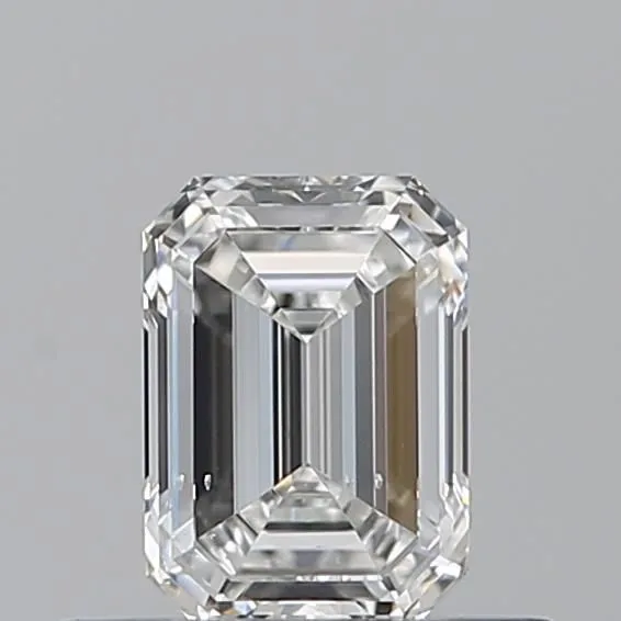0.50ct EMERALD F SI1 Natural diamond