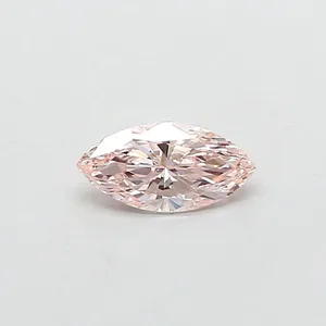 0.3ct MARQUISE Fancy Pink VVS2 Coloured Lab diamond