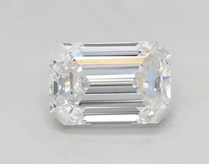 0.46ct EMERALD D VVS1 Lab diamond
