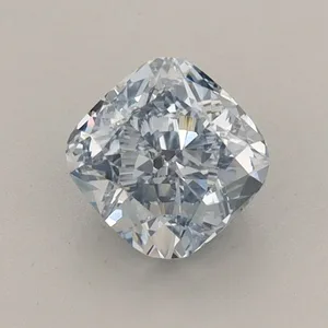 0.89ct CUSHION Fancy Intense Blue VVS2 Coloured Lab diamond