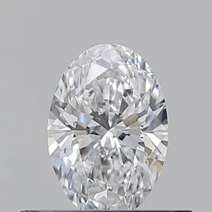0.42ct OVAL D VVS1 Natural diamond