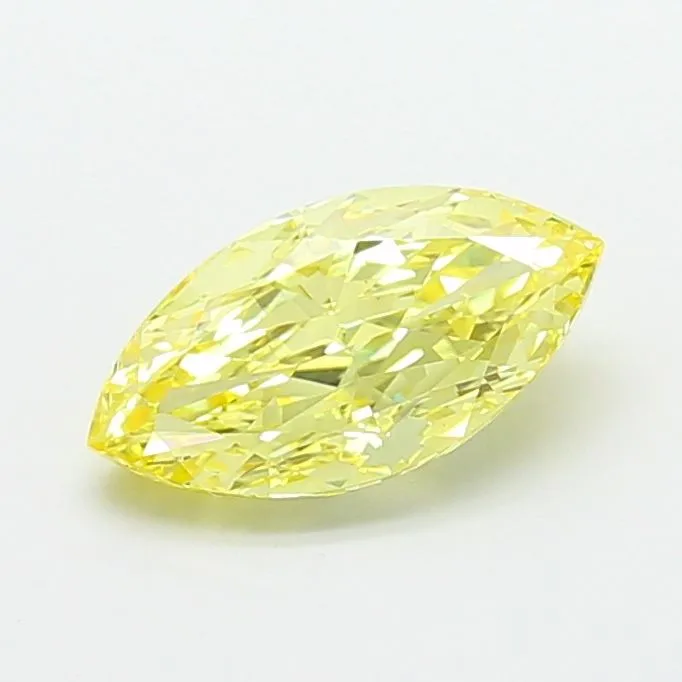 2.03ct MARQUISE Fancy Intense Yellow VS1 Coloured Lab diamond