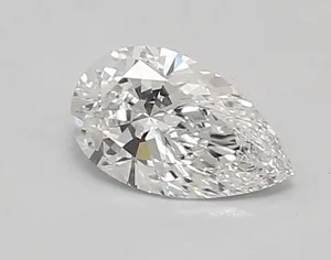 0.85ct PEAR D VVS2 Lab diamond