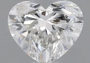0.4ct HEART G VVS2 Natural diamond