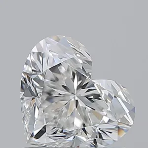 1.01ct HEART G VVS2 Natural diamond