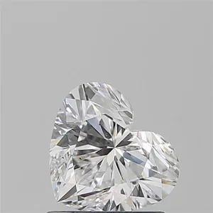 1.01ct HEART D SI1 Natural diamond