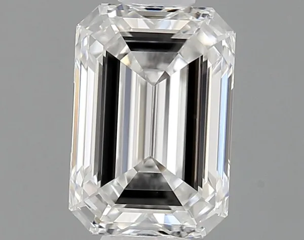 0.7ct EMERALD F VVS2 Natural diamond
