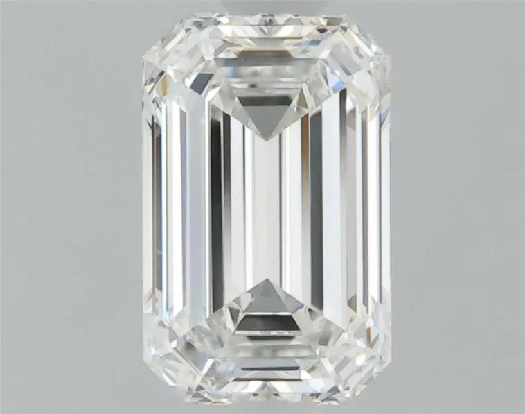 0.54ct EMERALD F VS2 Natural diamond