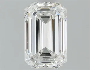 0.54ct EMERALD F VS2 Natural diamond
