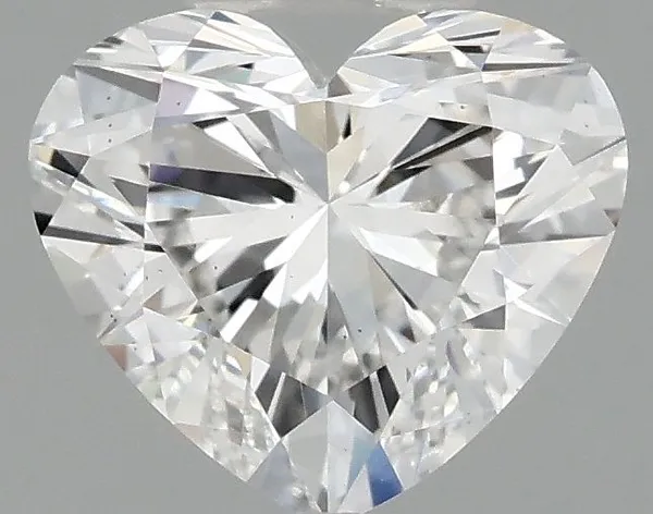 0.97ct HEART D VS2 Lab diamond