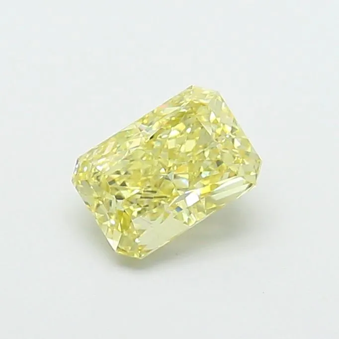 1.18ct RADIANT Fancy Yellow VS1 Coloured Lab diamond