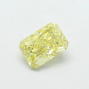 1.18ct RADIANT Fancy Yellow VS1 Coloured Lab diamond