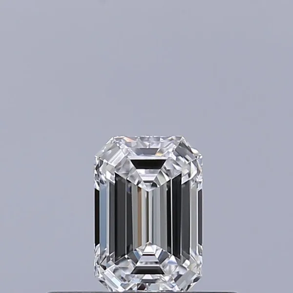 0.31ct EMERALD D VVS2 Natural diamond