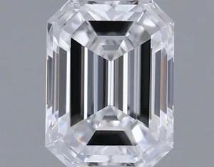 0.34ct EMERALD D VVS1 Natural diamond
