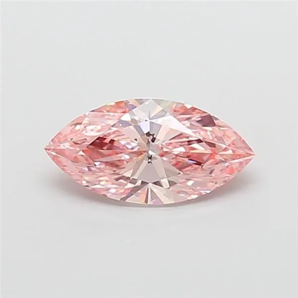 2.02ct MARQUISE Fancy Vivid Pink VS1 Coloured Lab diamond