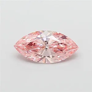 2.02ct MARQUISE Fancy Vivid Pink VS1 Coloured Lab diamond