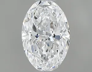 0.38ct OVAL D VVS1 Natural diamond