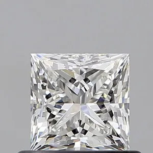 0.64ct PRINCESS G VVS1 Natural diamond