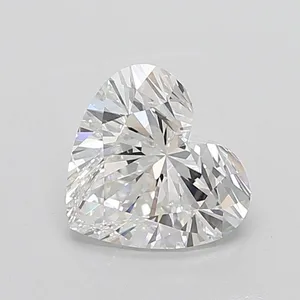 1.08ct HEART D VVS2 Lab diamond