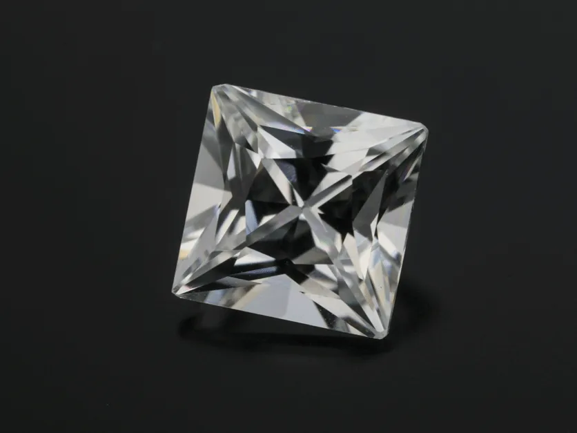 1.02ct White Sapphire, Square gemstone