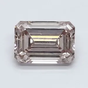 1.02ct EMERALD Fancy Pink VS2 Coloured Lab diamond