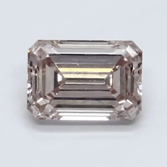 1.02ct EMERALD Fancy Pink VS2 Coloured Lab diamond