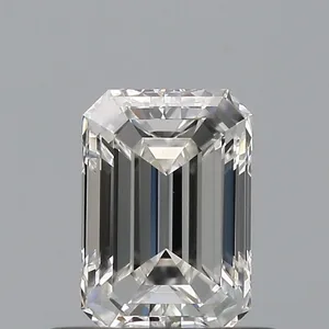 0.53ct EMERALD H VVS2 Natural diamond