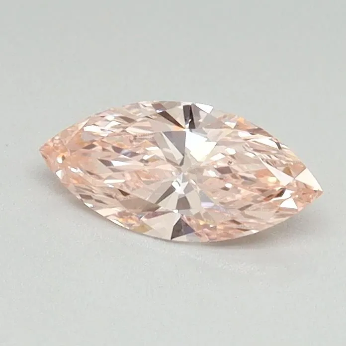 0.36ct MARQUISE Fancy Intense Pink VS1 Coloured Lab diamond