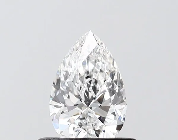 0.53ct PEAR D VVS2 Lab diamond