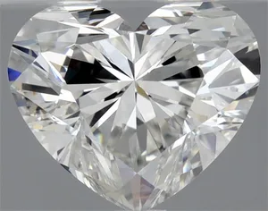 1ct HEART H VS1 Natural diamond