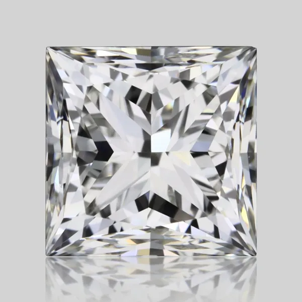 0.9ct PRINCESS H VVS2 Natural diamond
