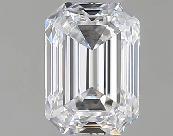 0.6ct EMERALD D VVS1 Natural diamond