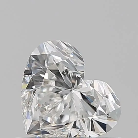 0.60ct HEART F VS1 Natural diamond