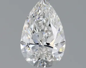 0.51ct PEAR F SI1 Natural diamond