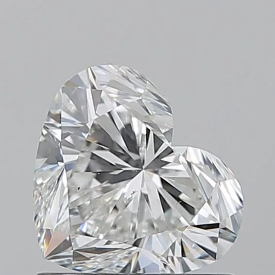 1.01ct HEART F SI1 Natural diamond