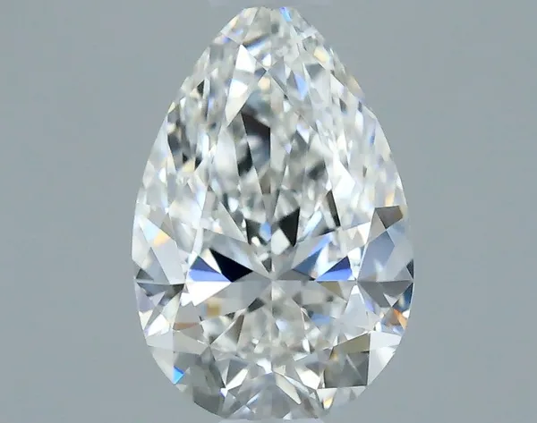 0.4ct PEAR F VVS2 Natural diamond
