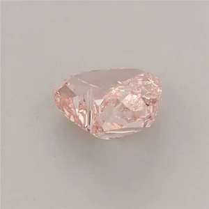 0.65ct HEART Fancy Vivid Pink VS2 Coloured Lab diamond