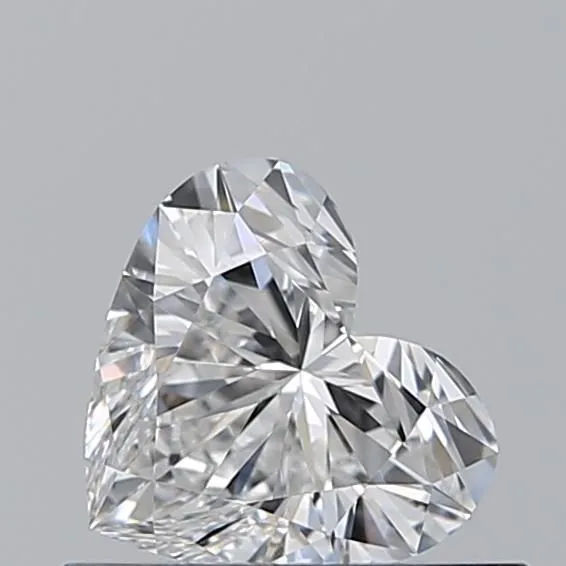 0.51ct HEART E VVS2 Natural diamond