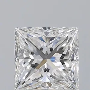 1.01ct PRINCESS F VVS2 Natural diamond