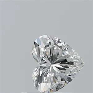 0.71ct HEART D VS2 Natural diamond