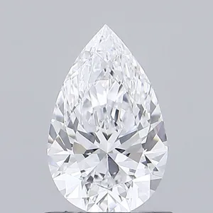 0.7ct PEAR D VVS1 Lab diamond