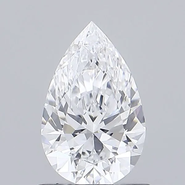 0.7ct PEAR D VVS1 Lab diamond
