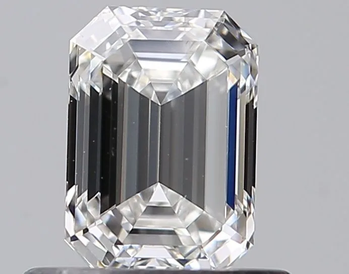 0.60ct EMERALD F VS1 Natural diamond
