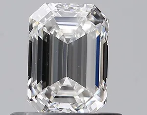 0.6ct EMERALD F VS1 Natural diamond