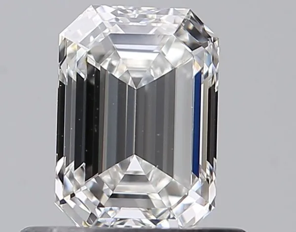 0.6ct EMERALD F VS1 Natural diamond