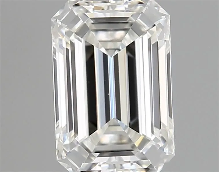 0.51ct EMERALD F VS1 Natural diamond