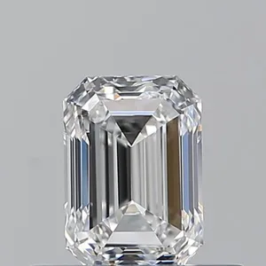 0.5ct EMERALD D VVS2 Natural diamond
