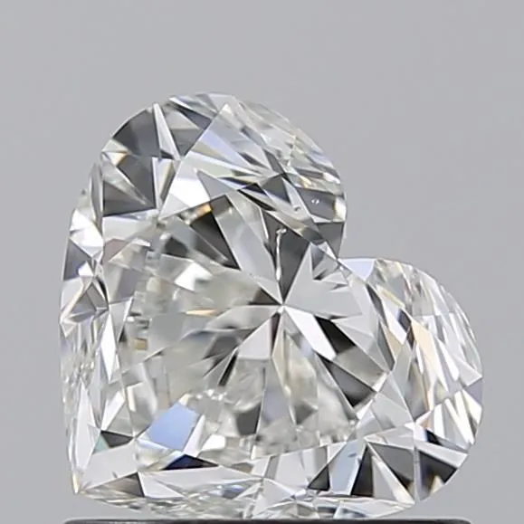0.98ct HEART H SI1 Natural diamond