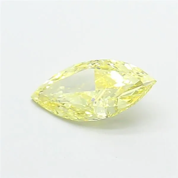 1.02ct MARQUISE Fancy Intense Yellow VS1 Coloured Lab diamond